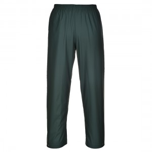 CALÇA IMPERMEÁVEL EM PU VERDE CINT/ELAST S351